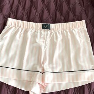 Victoria secret satin shorts